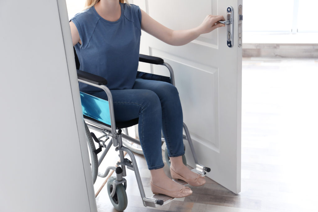 drzwi wewnętrzne dla osób niepełnosprawnych porta